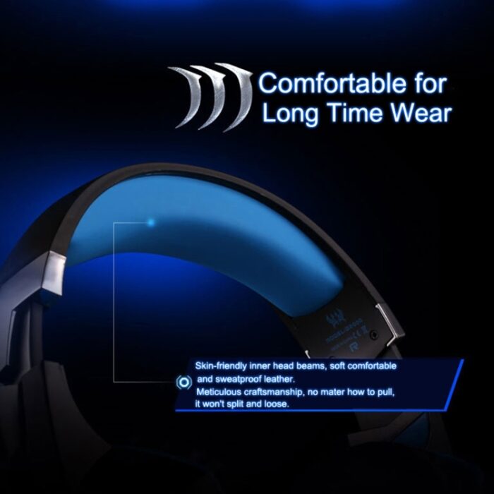 KOTION EACH G2000 Over-Ear Gaming Headset with Mic and LED - Image 15