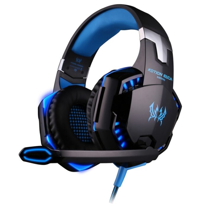 KOTION EACH G2000 Over-Ear Gaming Headset with Mic and LED - Image 3