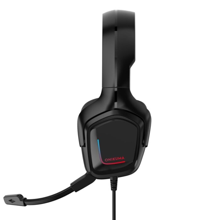ONIKUMA K20 Gaming Headset with Mic and LED Lights - Image 3