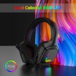 ONIKUMA K20 Gaming Headset with Mic and LED Lights - Image 5