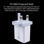 SDC-30W 3-Port QC3.0 USB Travel Charger with Micro USB Cable, UK Plug - Image 5