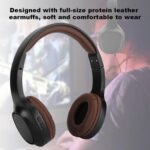 BT1605 Foldable Over-Ear Bluetooth Headphones with Mic & 3.5mm Jack - Image 5