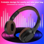 BT1605 Foldable Over-Ear Bluetooth Headphones with Mic & 3.5mm Jack - Image 6