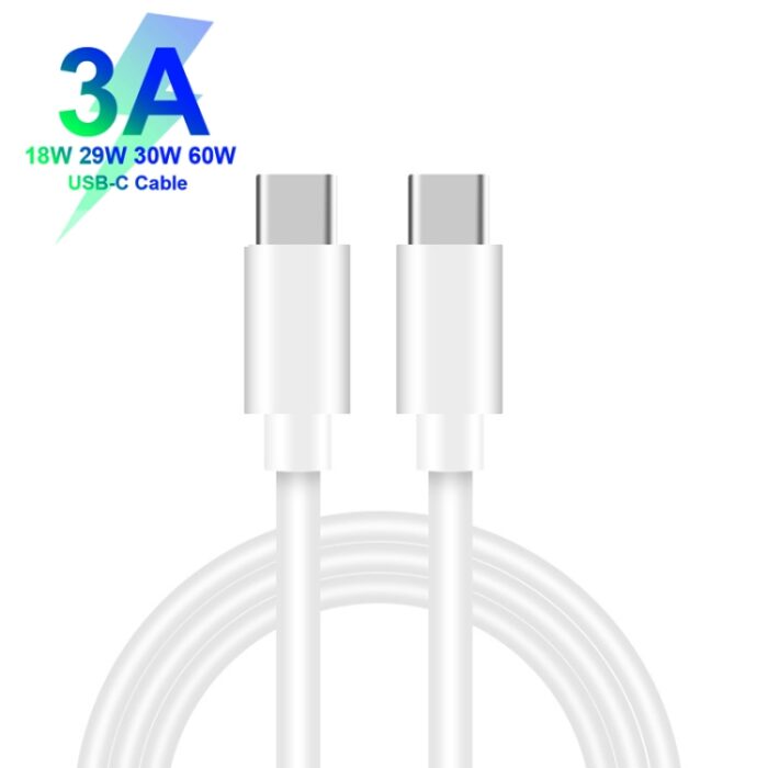 SDC-20WA+C 20W PD and QC3.0 Dual-Port Charger with USB-C Cable, UK Plug - Image 3