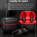 JM12 Wireless Sports Earbuds, In-Ear Detection, Wireless Charging Case - Image 4