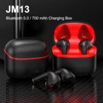 JM13 Wireless Sports Earbuds, In-Ear Detection, Wireless Charging Case - Image 2