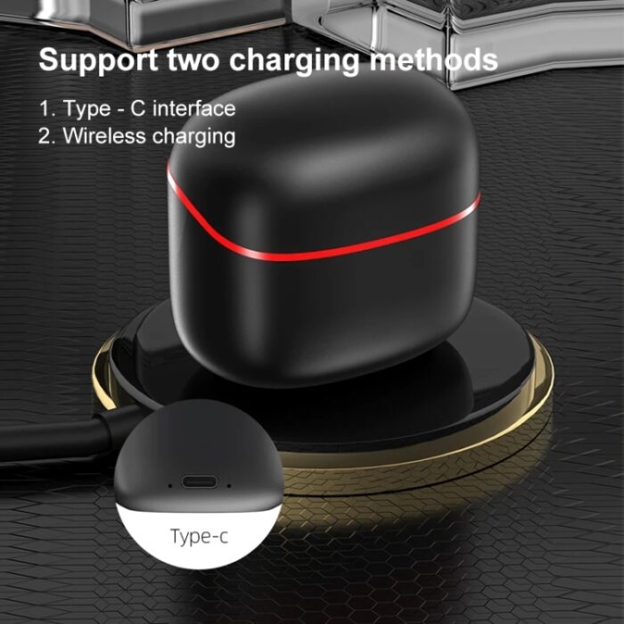 JM13 Wireless Sports Earbuds, In-Ear Detection, Wireless Charging Case - Image 8