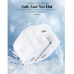 A2344 20W USB-C PD Folding Travel Charger with USB-C Cable, UK Plug - Image 4