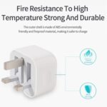 A2344 20W USB-C PD Folding Travel Charger with USB-C Cable, UK Plug - Image 5
