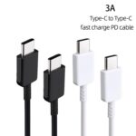 5 Pack USB-C to USB-C 3A Charging Cables, 1m - Image 3