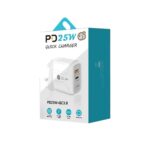 25W PD and QC3.0 Dual-Port Fast Charger with Micro USB Cable, UK Plug - Image 7