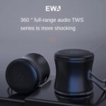 EWA A119 Waterproof Mini Bluetooth Speaker, IPX7, TWS, Stainless Steel - Image 3
