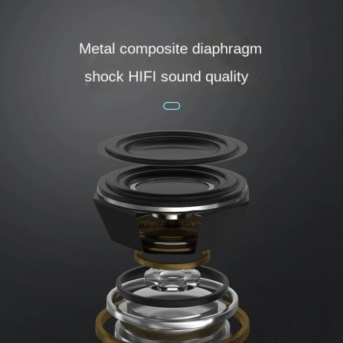 EWA A119 Waterproof Mini Bluetooth Speaker, IPX7, TWS, Stainless Steel - Image 4