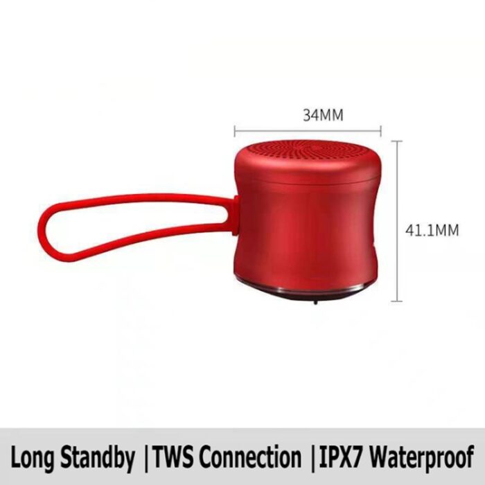 EWA A119 Waterproof Mini Bluetooth Speaker, IPX7, TWS, Stainless Steel - Image 7
