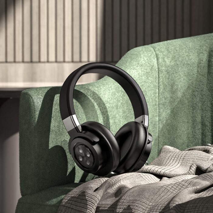 A51 Wireless Bluetooth HiFi Stereo Headphones with Mic - Image 2