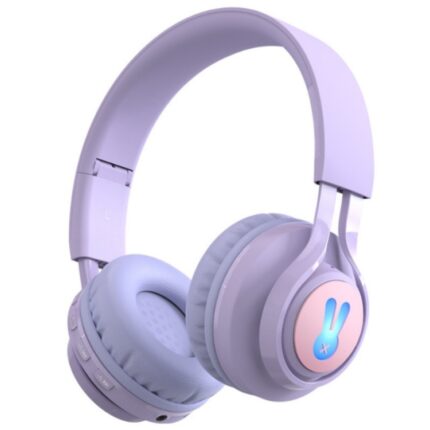 BT06C+ Kids Wireless Bluetooth Headphones with Mic & LED Light