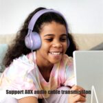 BT06C+ Kids Wireless Bluetooth Headphones with Mic & LED Light - Image 7