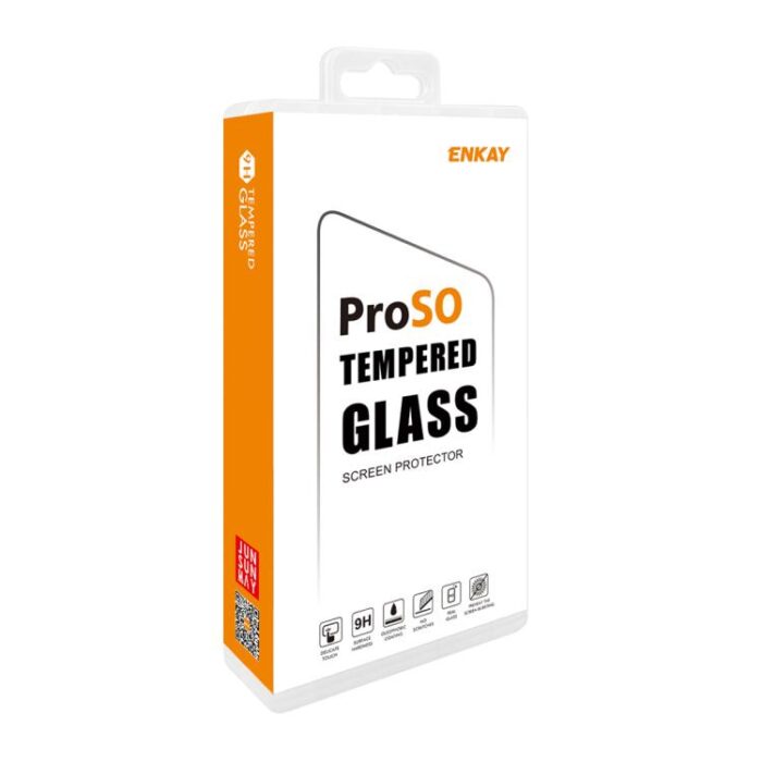 ENKAY Full-Screen Privacy Tempered Glass for iPhone, 5-Pack - Image 8