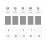 ENKAY Full-Screen Privacy Tempered Glass for iPhone, 5-Pack - Image 9