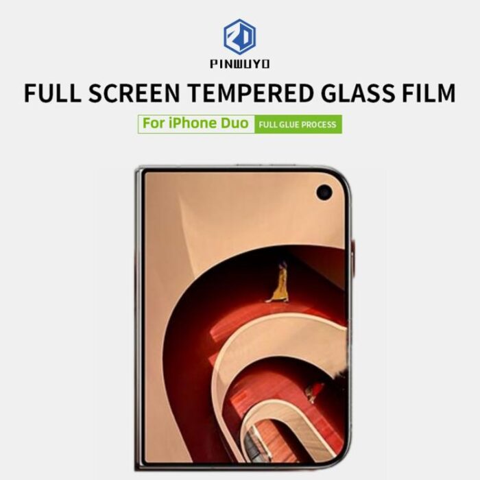 PINWUYO 9H 2.5D Full-Screen Tempered Glass for iPhone - Image 3