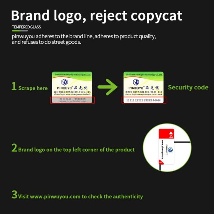 PINWUYO 9H 2.5D Full-Screen Tempered Glass for iPhone - Image 7