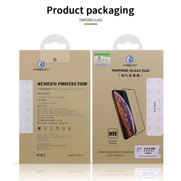 PINWUYO 9H 2.5D Full-Screen Tempered Glass for iPhone - Image 9