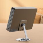 019 Aluminium Desktop Phone and Tablet Holder, 360-Degree, 4.7 to 12 inch - Image 6