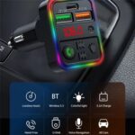 P18 Dual USB Bluetooth Car Kit with FM Transmitter & Hands-Free - Image 2