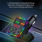 P18 Dual USB Bluetooth Car Kit with FM Transmitter & Hands-Free - Image 3