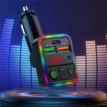 P18 Dual USB Bluetooth Car Kit with FM Transmitter & Hands-Free - Image 4