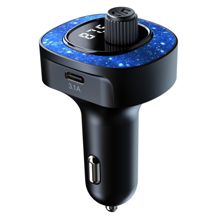 SYA0024116.jpg C41 Bluetooth 5.3 FM Transmitter Car Charger with Starry Light