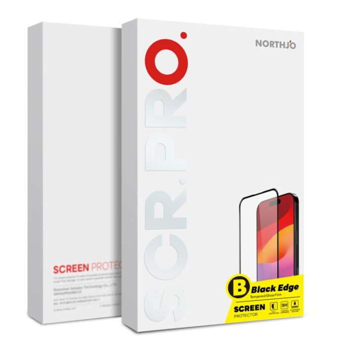 NORTHJO A++ Full-Glue Tempered Glass Screen Protector for iPhone - Image 4