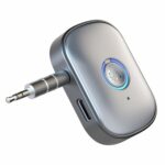 Mini Bluetooth 5.3 AUX Receiver for Car, Hands-Free Calls