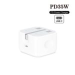 35W USB-C PD Charger with 1 m USB-C Cable, UK Plug - Image 2