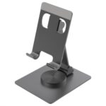 YY-022 Aluminium Desktop Phone and Tablet Holder, 360-Degree, up to 12.9 inch