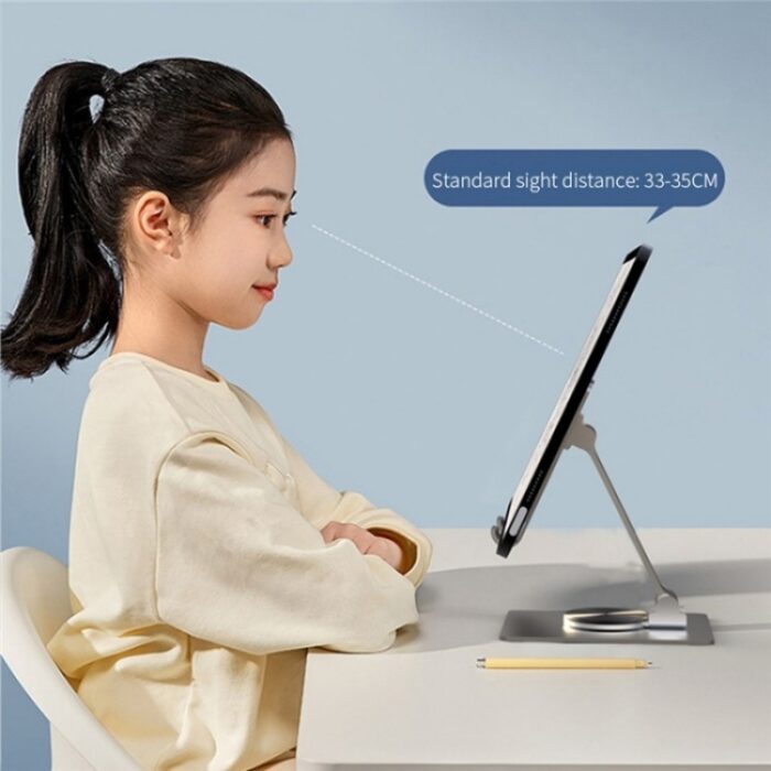 YY-022 Aluminium Desktop Phone and Tablet Holder, 360-Degree, up to 12.9 inch - Image 4