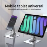 YY-022 Aluminium Desktop Phone and Tablet Holder, 360-Degree, up to 12.9 inch - Image 8