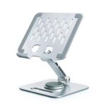 Adjustable Folding Aluminium Laptop and Tablet Stand, Ventilated