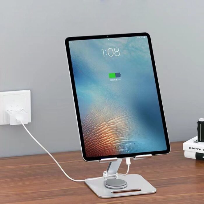 Adjustable Folding Aluminium Laptop and Tablet Stand, Ventilated - Image 4