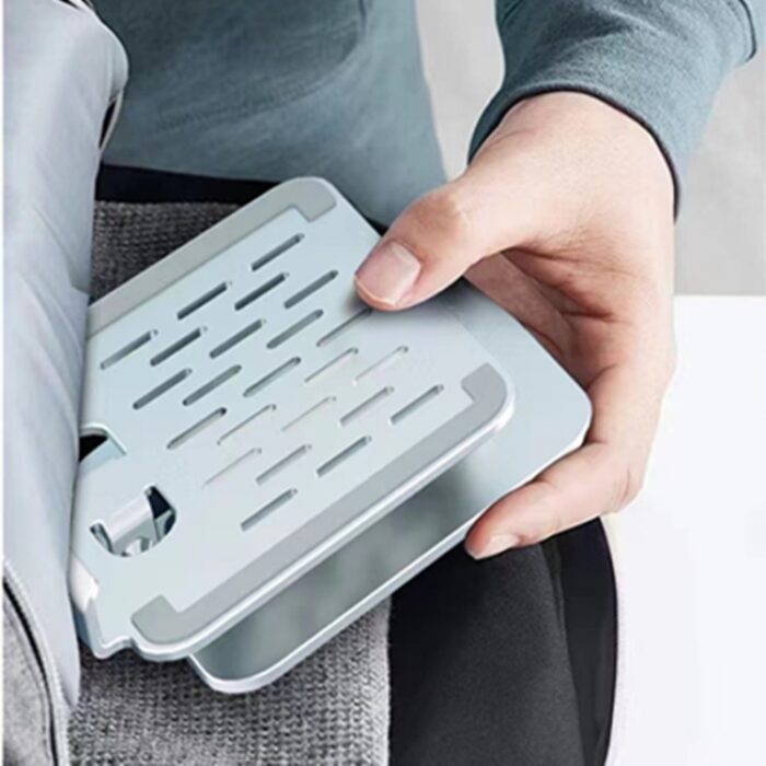 Adjustable Folding Aluminium Laptop and Tablet Stand, Ventilated - Image 6