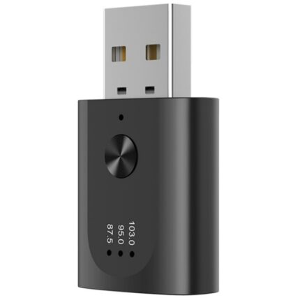 M08 USB Bluetooth 5.3 Car Adapter for Hands-Free Calls & Music