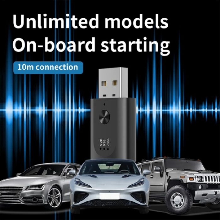 M08 USB Bluetooth 5.3 Car Adapter for Hands-Free Calls & Music - Image 6