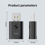 M08 USB Bluetooth 5.3 Car Adapter for Hands-Free Calls & Music - Image 8