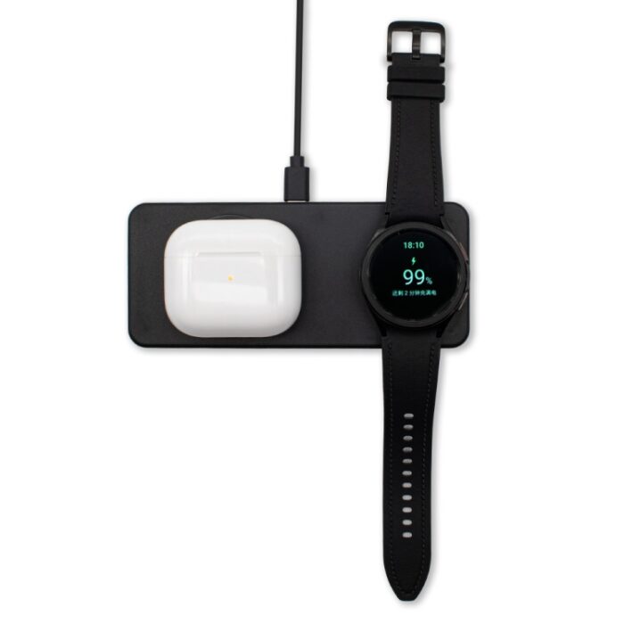 2-in-1 Magnetic Wireless Charging Base for Phone & Watch - Image 3