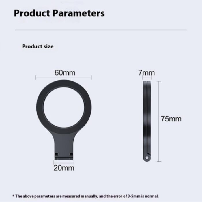 D59 Aluminium MagSafe Dual Ring Grip and Stand - Image 8