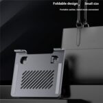 J26S Adjustable Foldable Metal Tablet Stand for Phones and Tablets - Image 11