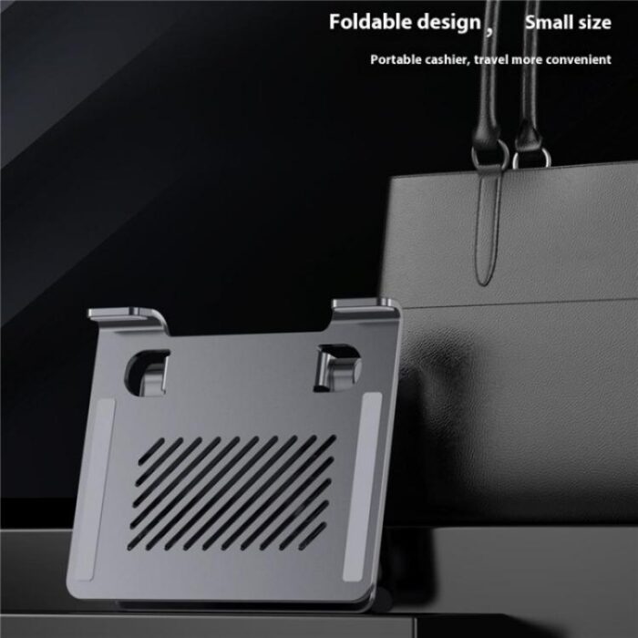 J26S Adjustable Foldable Metal Tablet Stand for Phones and Tablets - Image 11