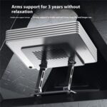 J26S Adjustable Foldable Metal Tablet Stand for Phones and Tablets - Image 3