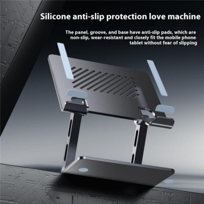 J26S Adjustable Foldable Metal Tablet Stand for Phones and Tablets - Image 6