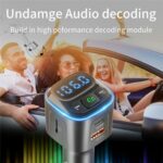 BC80 Bluetooth Car Charger MP3 Player with Voltage Display - Image 8